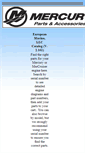 Mobile Screenshot of mercurypartsonline.net